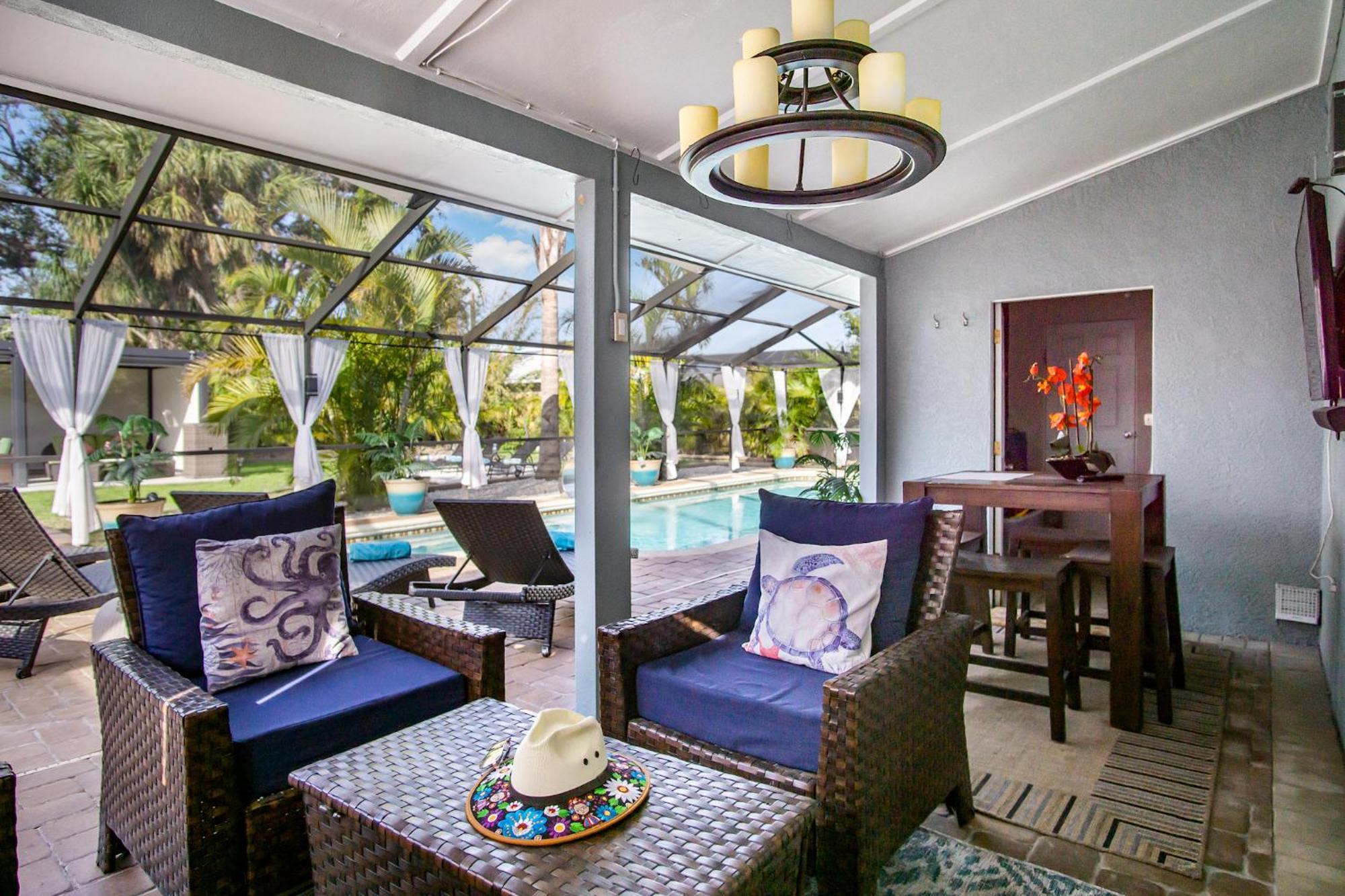 Luxury Zen Den With Heated Pool Just Off Siesta Key Apartment Sarasota Exterior photo